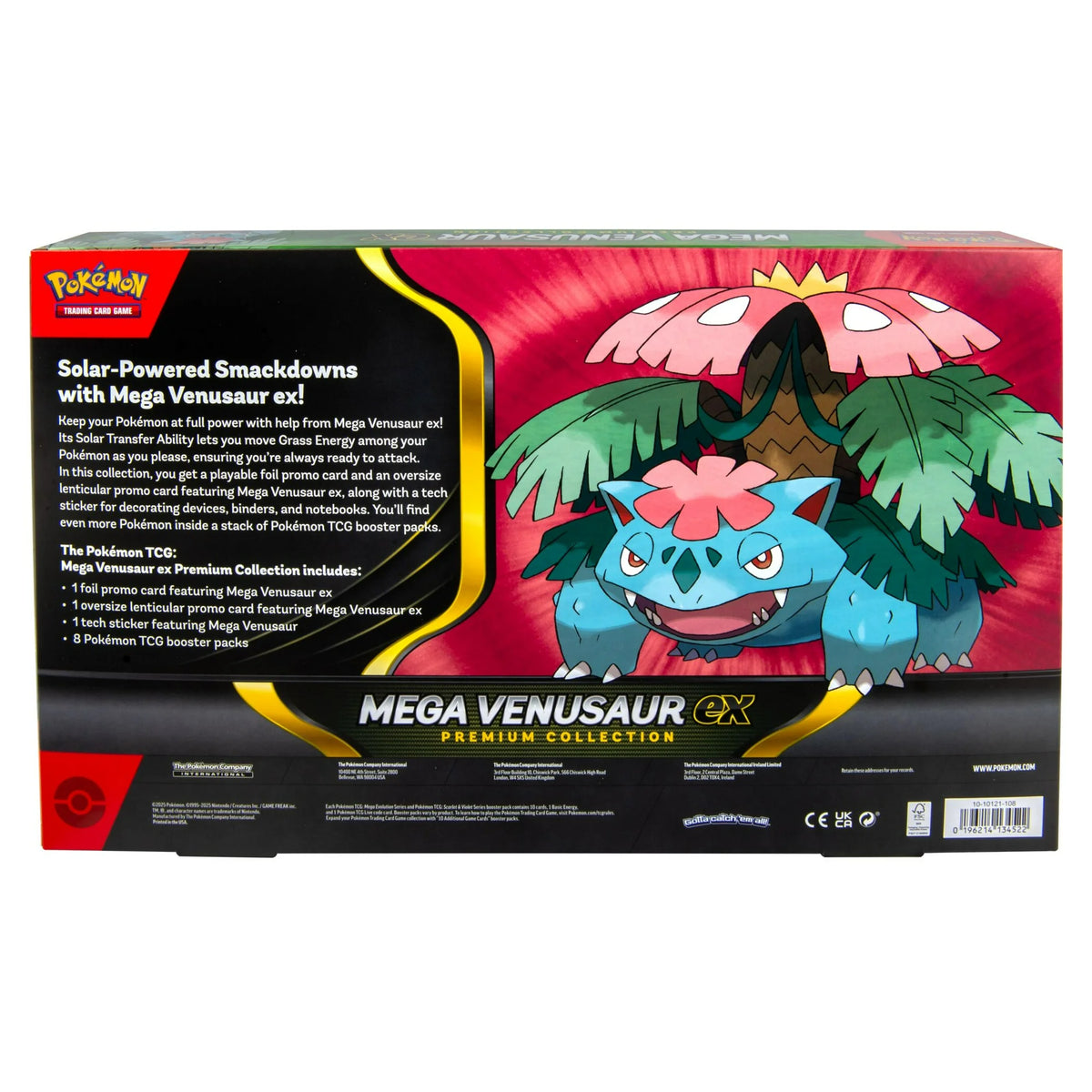 POKEMON MEGA VENUSAUR EX PREMIUM BOX
