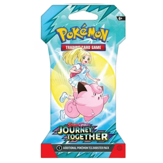 Pokemon Scarlet & Violet Journey Together Bundle (4 Random Sleeved Booster Packs)