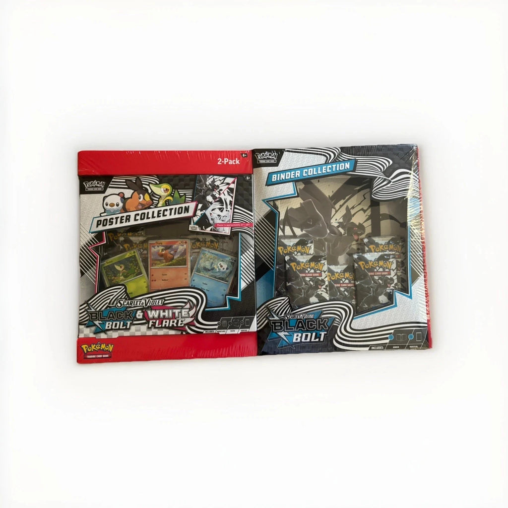 Sam's Club Black Bolt & White Flare Poster and Black Bolt Binder Collection Bundle