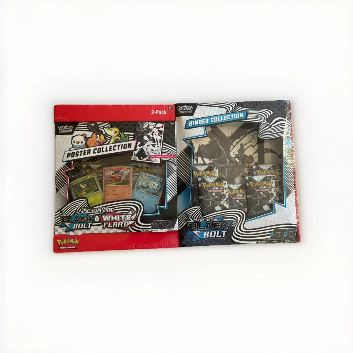 Sam's Club Black Bolt & White Flare Poster and Black Bolt Binder Collection Bundle